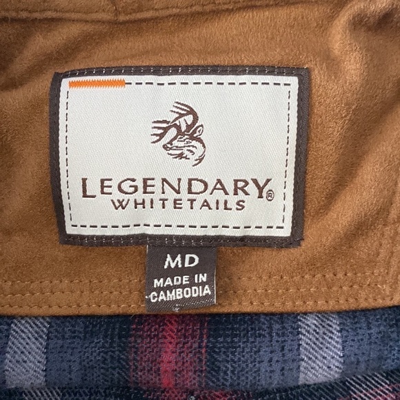 Legendary Whitetails Button Down 5Stretch Flannel Shirt - Picture 6 of 9